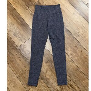 ATHLETA Delancey Herringbone Tights Leggings GRAY GREY Size XXS